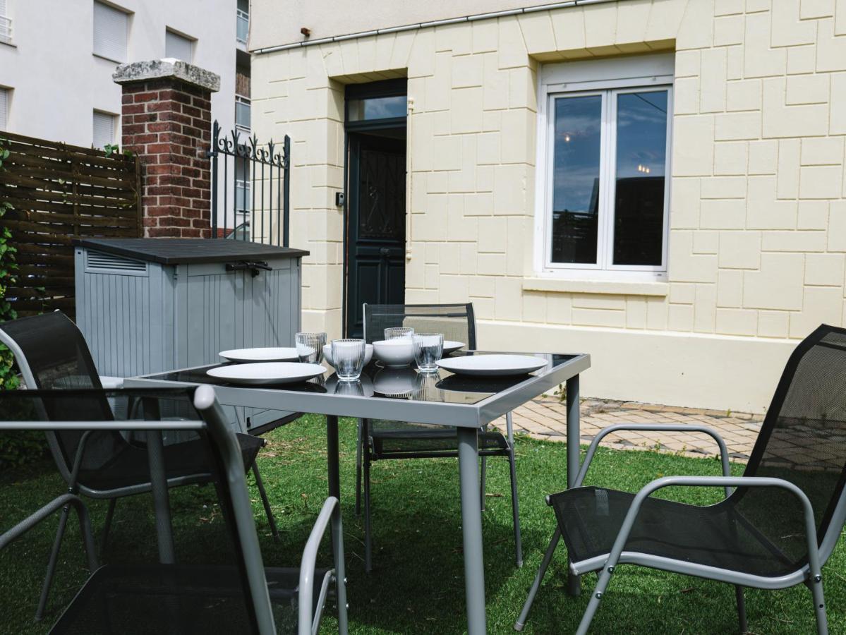 Апартаменты Superbe T2 Rouen Avec Jardin + Parking Gratuit A Proximite Экстерьер фото